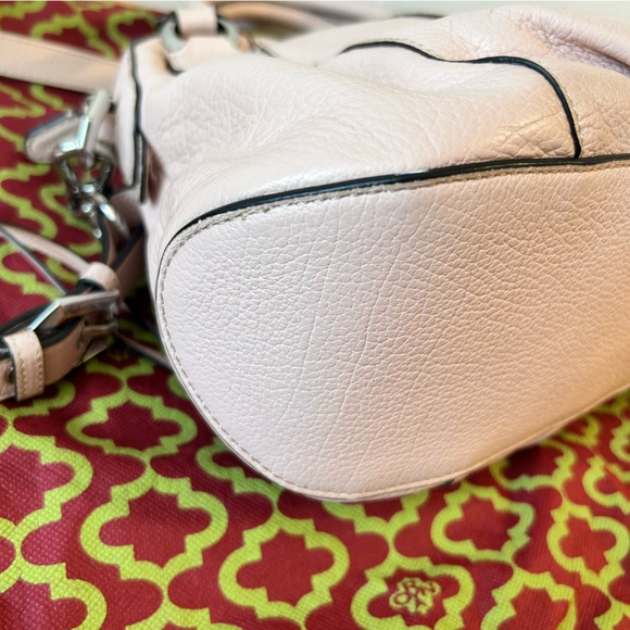 Oryany NWOT Trina Leather Bag in Misty Rose Satchel Crossbody Zipper Closures - Picture 7 of 9